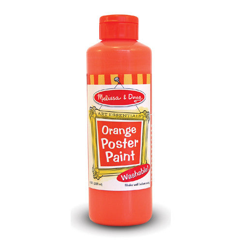 M&D Orange Poster Paint