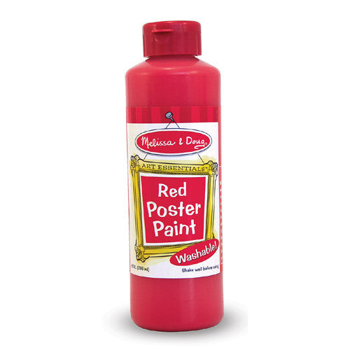 M&D Red Poster Paint