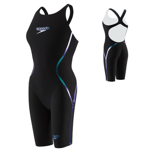 LZR Racer X Fem Open Back Black/Blue 22