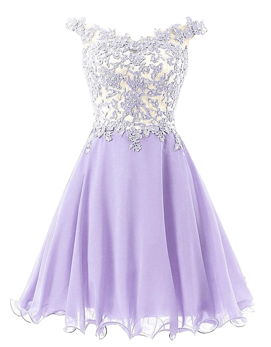 Elegant Lace Homecoming Dress