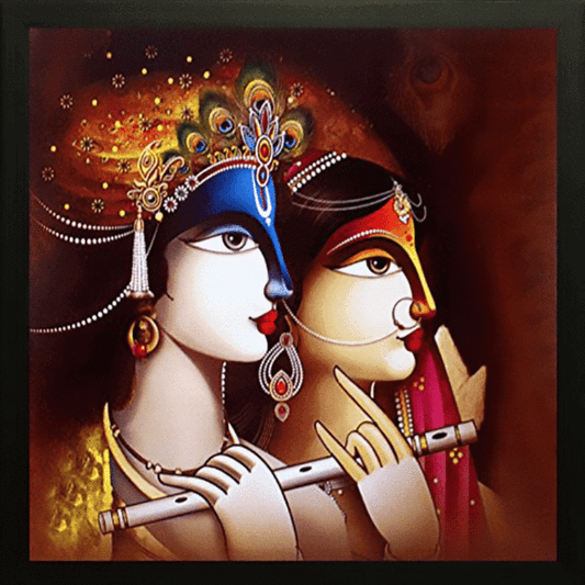 Radha Krishna Art