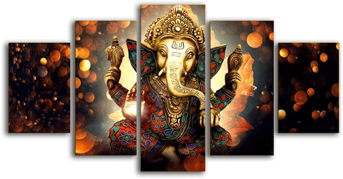 GANESHA WALL ART