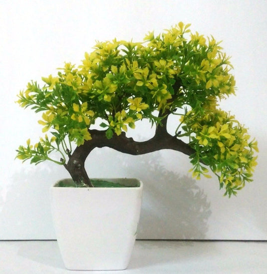 Hyperboles Bonsai Wild Plant Artificial Plant With Pot