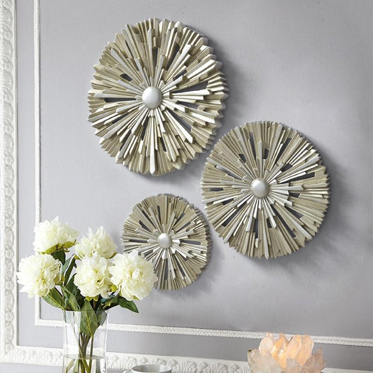 MODERN LUXURY ORNAMENT RESIN WALL HANGING